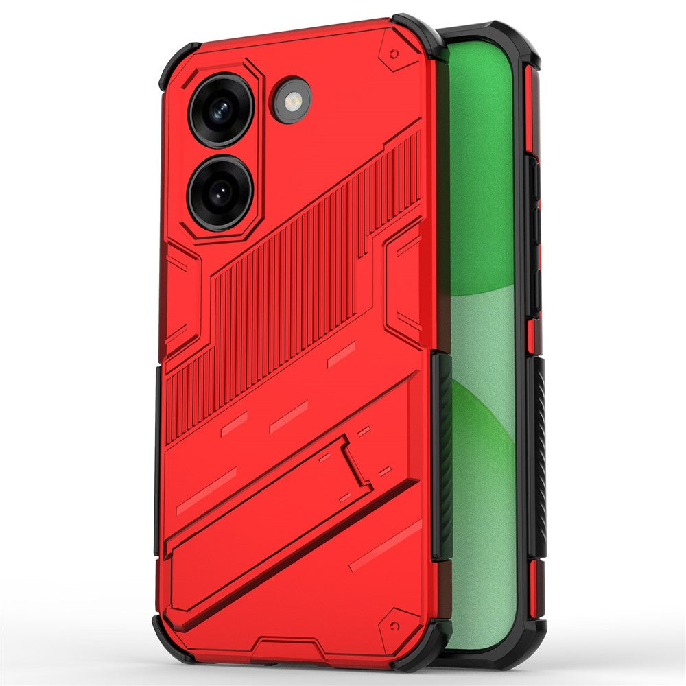 For Xiaomi Poco X8 Pro 5G  /  Redmi Turbo 5 5G Case PC + TPU Shockproof Phone Cover with Kickstand
