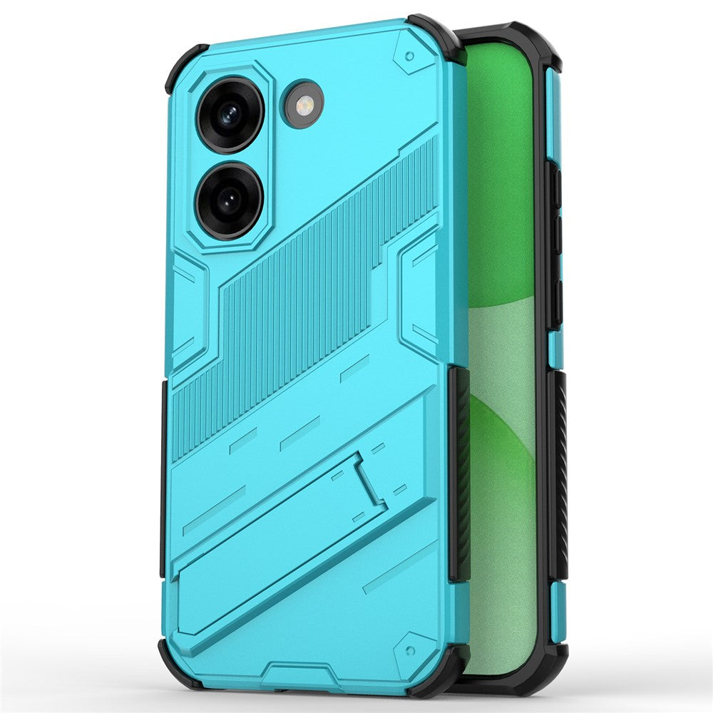 For Xiaomi Poco X8 Pro 5G  /  Redmi Turbo 5 5G Case PC + TPU Shockproof Phone Cover with Kickstand