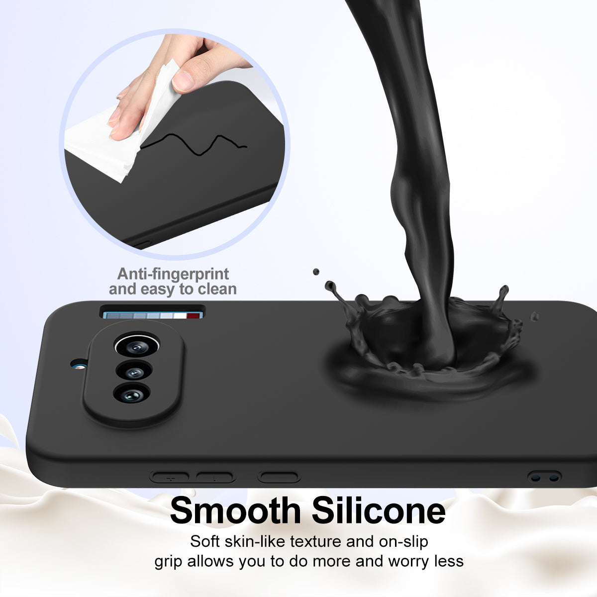 Nothing Phone (4a) Magnetische Handyhülle – Schutzhülle aus stoßfestem Flüssigsilikon