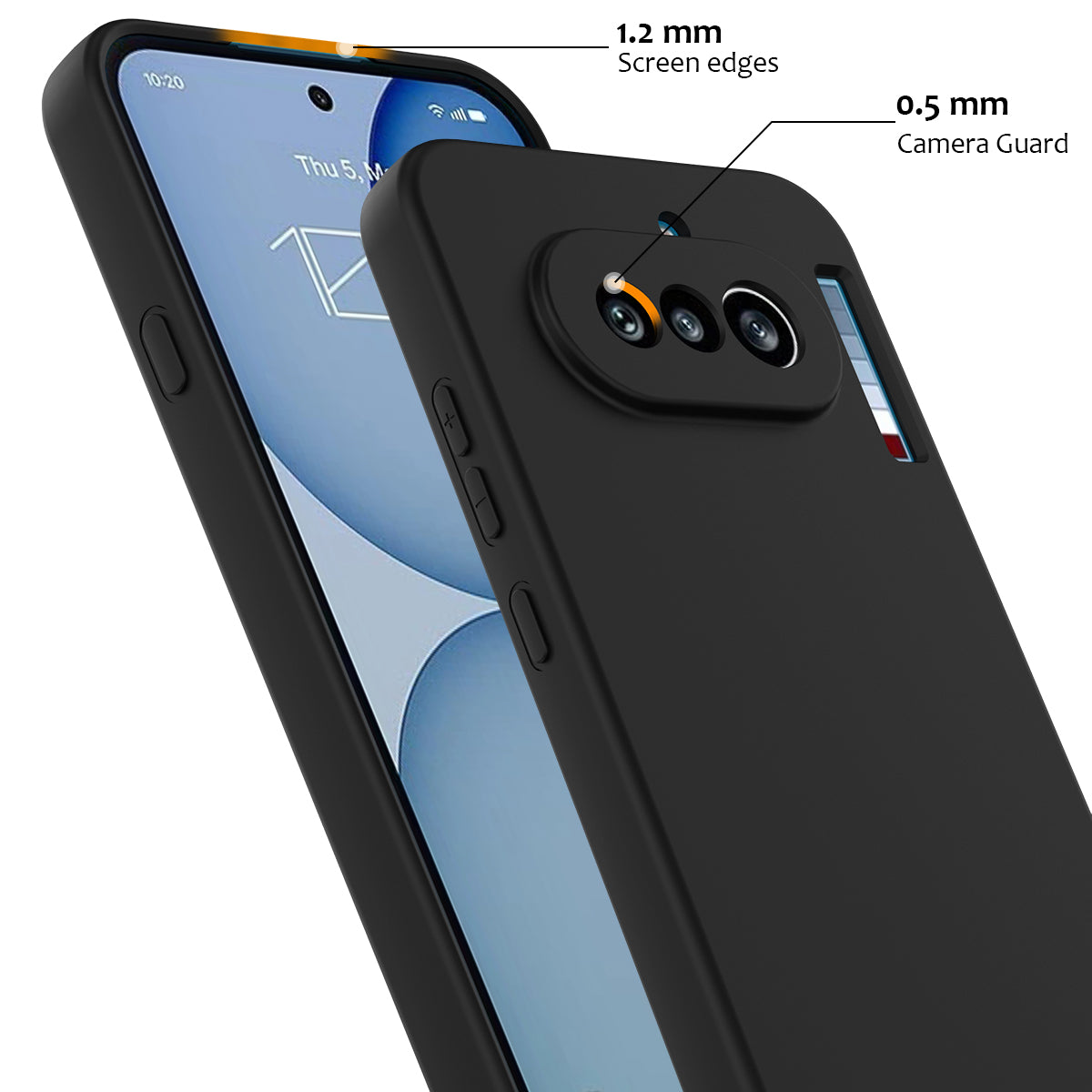 Nothing Phone (4a) Magnetische Handyhülle – Schutzhülle aus stoßfestem Flüssigsilikon