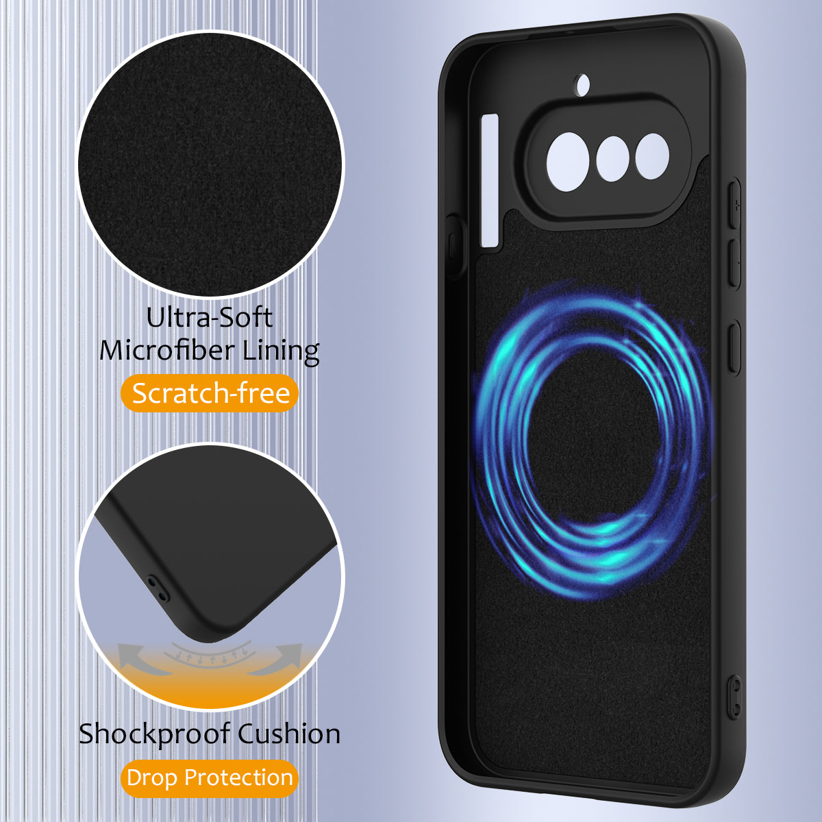 Nothing Phone (4a) Magnetische Handyhülle – Schutzhülle aus stoßfestem Flüssigsilikon