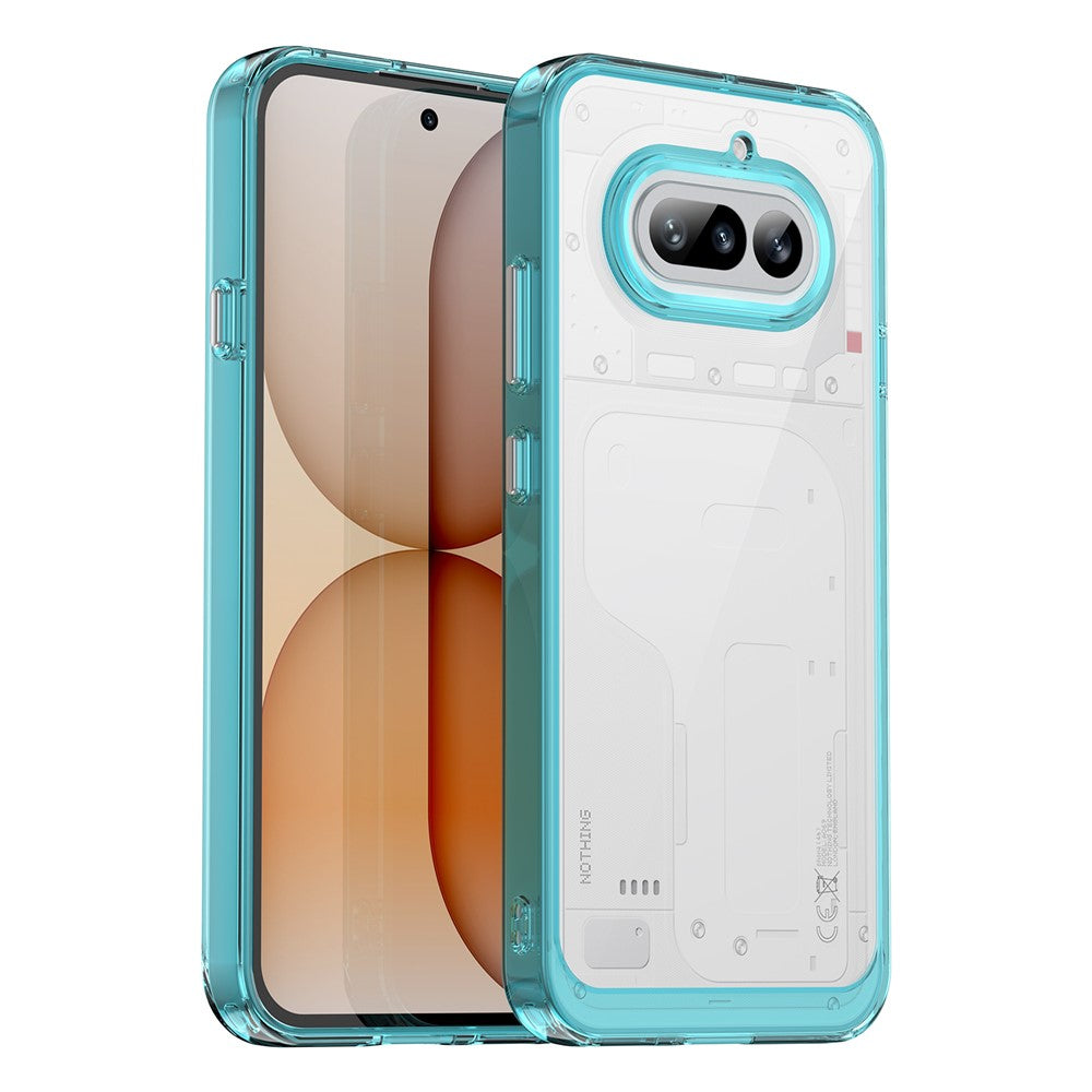 Nothing Phone (4a) Transparente Handyhülle – Stoßfeste Rückseite, aus TPU & Acryl