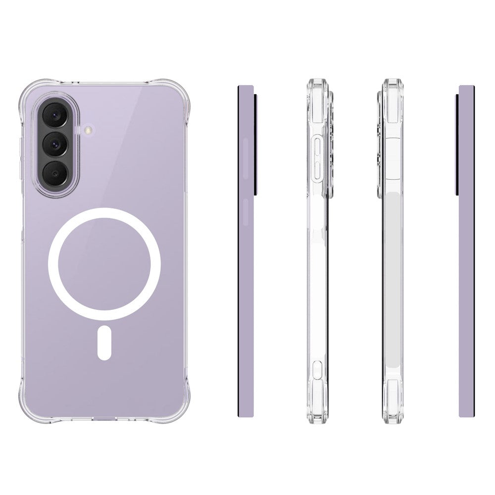 For Samsung Galaxy A37 5G Magnetic Case TPU Anti-drop Phone Back Cover