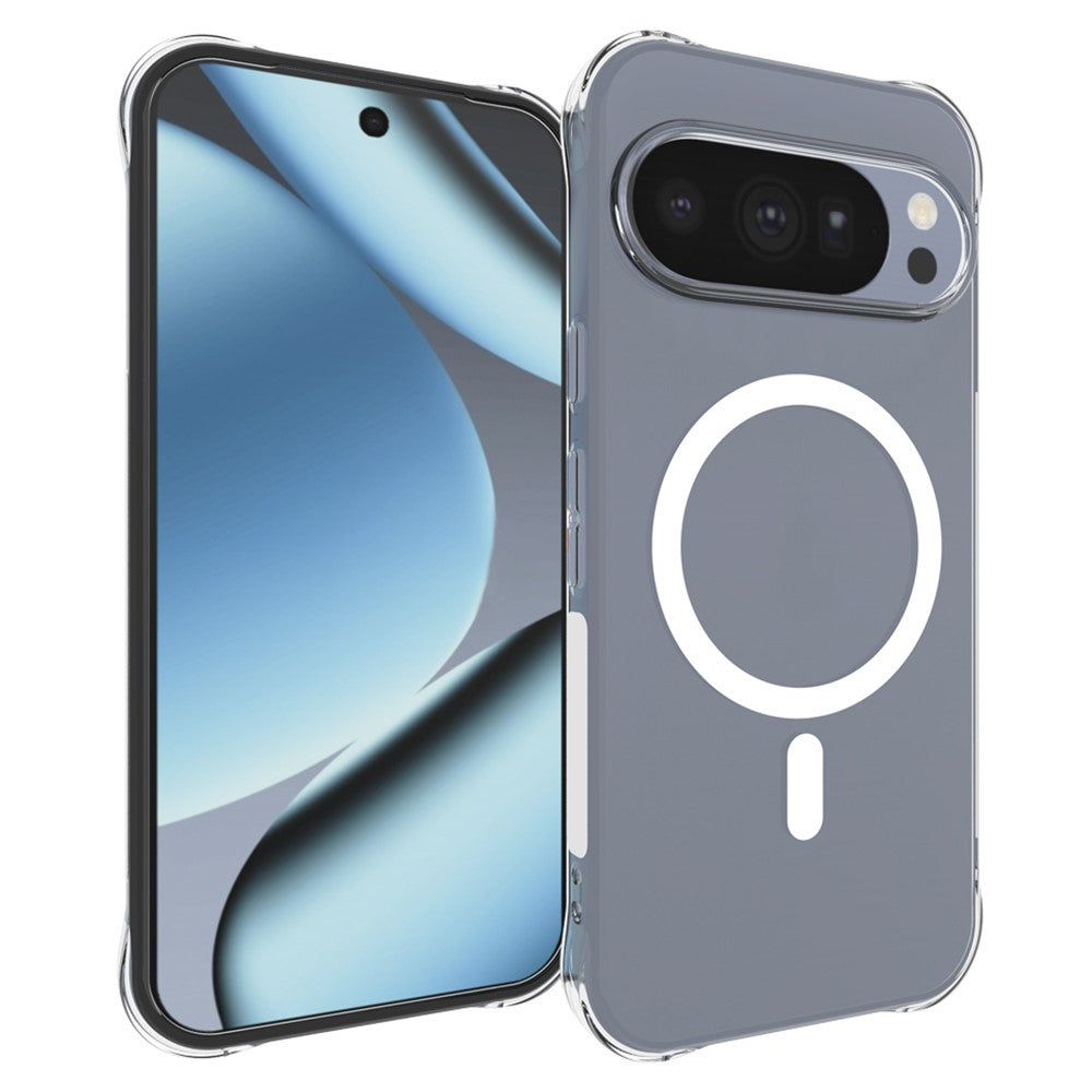 For Google Pixel 11 Pro Magnetic Case TPU Anti-drop Phone Back Cover
