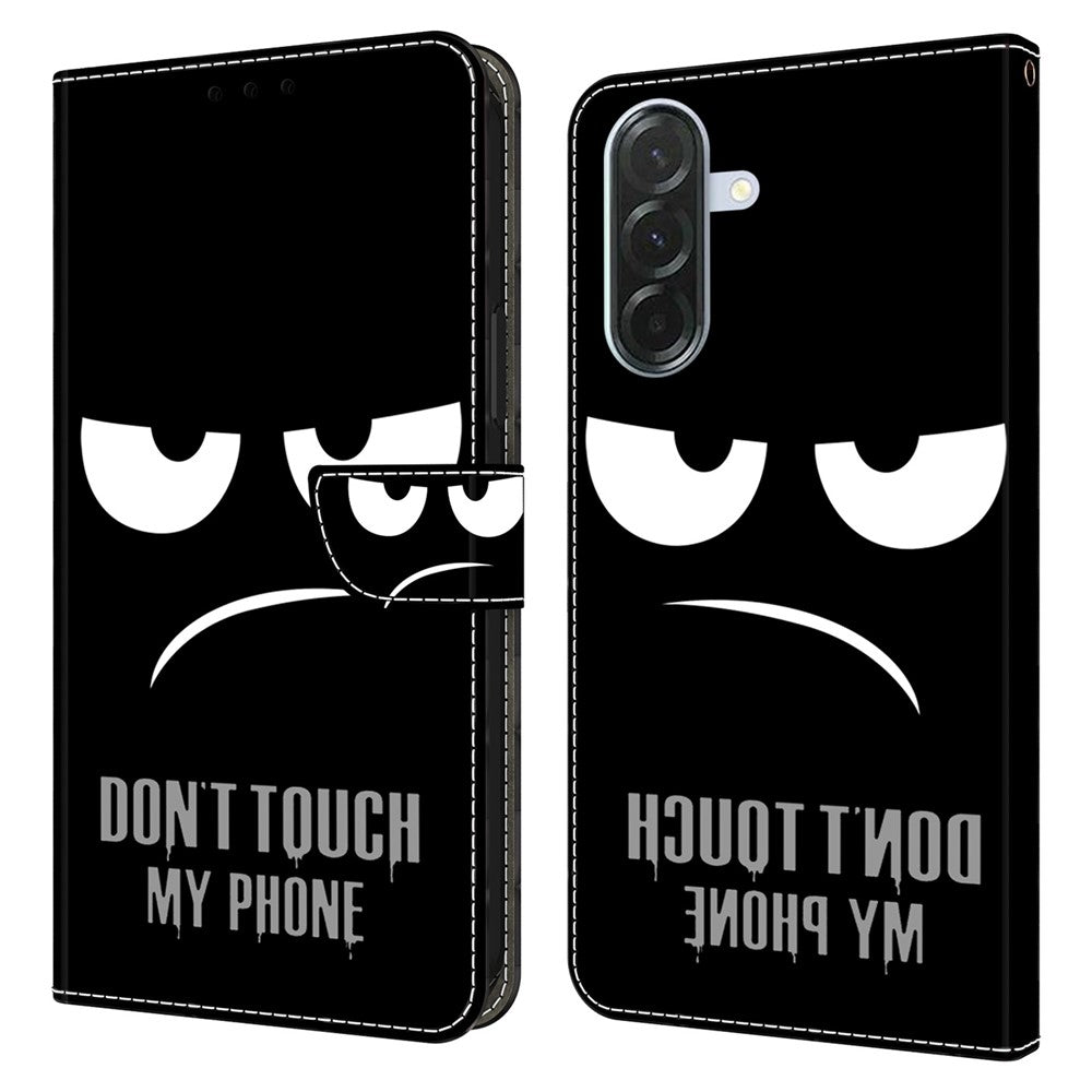 For Samsung Galaxy A27 5G Wallet Case Magnetic Clasp 3D Pattern Leather Phone Cover