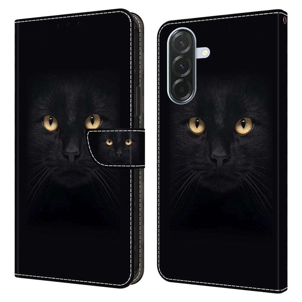For Samsung Galaxy A27 5G Wallet Case Magnetic Clasp 3D Pattern Leather Phone Cover