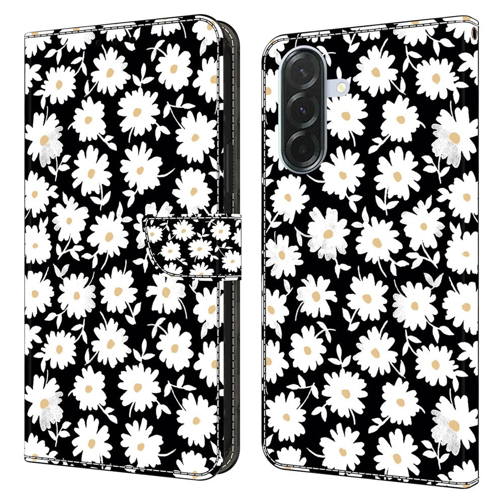 For Samsung Galaxy A27 5G Wallet Case Magnetic Clasp 3D Pattern Leather Phone Cover