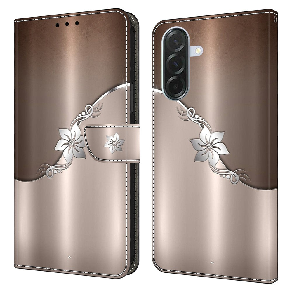 For Samsung Galaxy A27 5G Wallet Case Magnetic Clasp 3D Pattern Leather Phone Cover