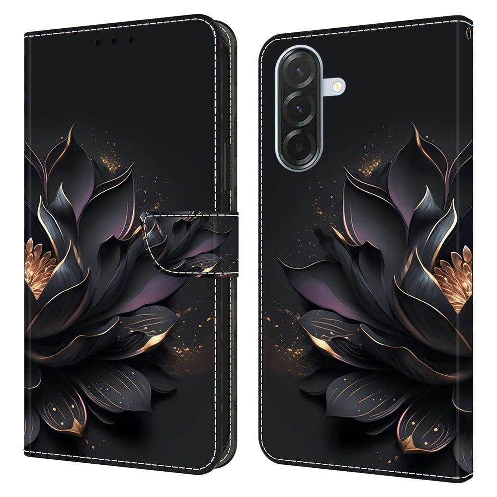 For Samsung Galaxy A27 5G Wallet Case Magnetic Clasp 3D Pattern Leather Phone Cover