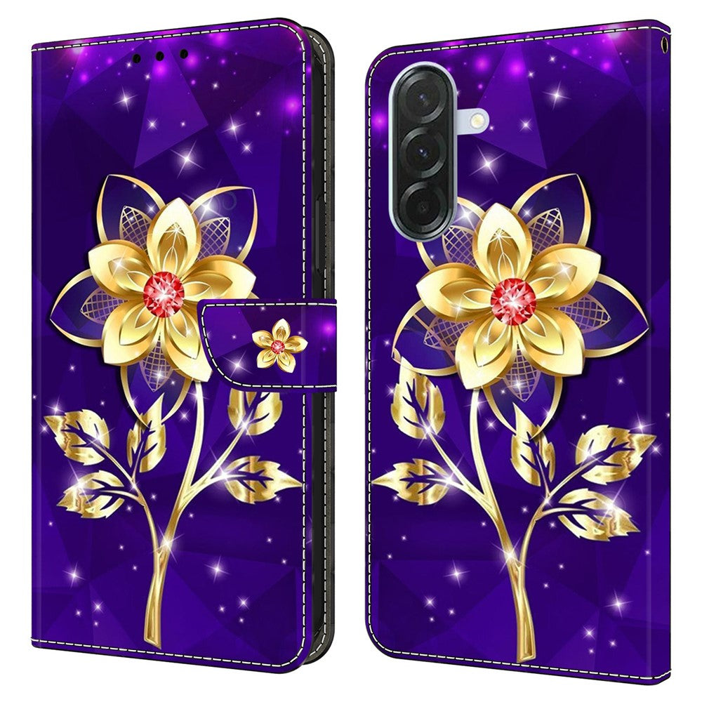 For Samsung Galaxy A27 5G Wallet Case Pattern Printing PU Leather Flip Stand Phone Cover
