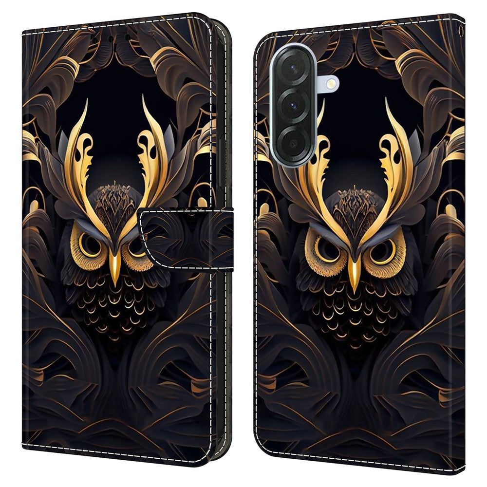 For Samsung Galaxy A27 5G Wallet Case Pattern Printing PU Leather Flip Stand Phone Cover