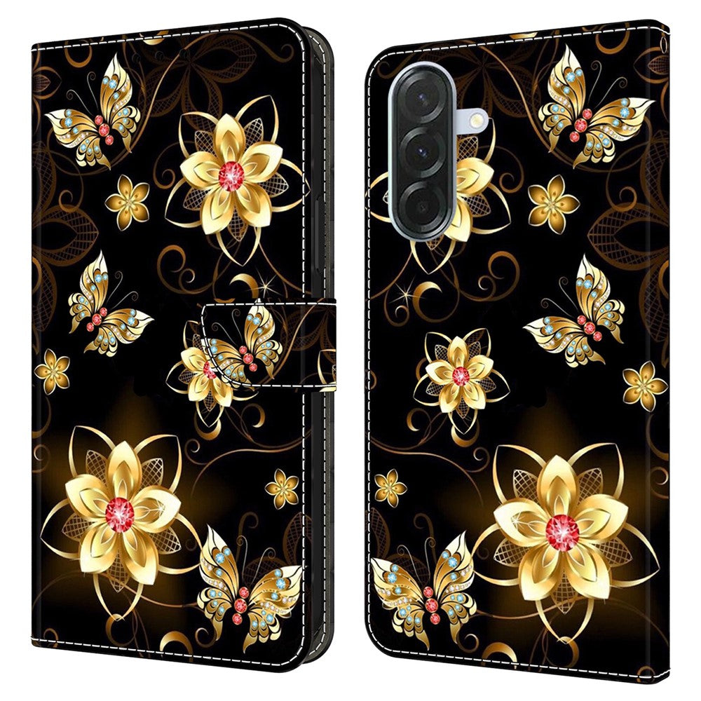 For Samsung Galaxy A27 5G Wallet Case Pattern Printing PU Leather Flip Stand Phone Cover