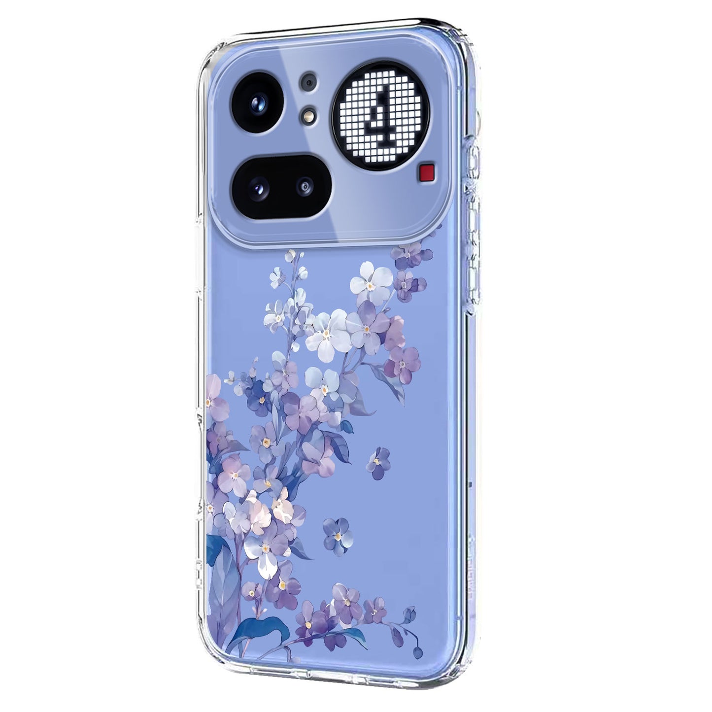 For Nothing Phone (4a) Pro Case Butterfly Floral Pattern Printing TPU Phone Back Cover