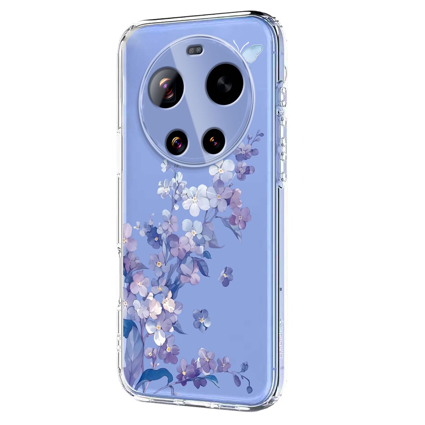 Xiaomi 17 Ultra 5G – Handyhülle aus TPU, mit Blumenmotiv