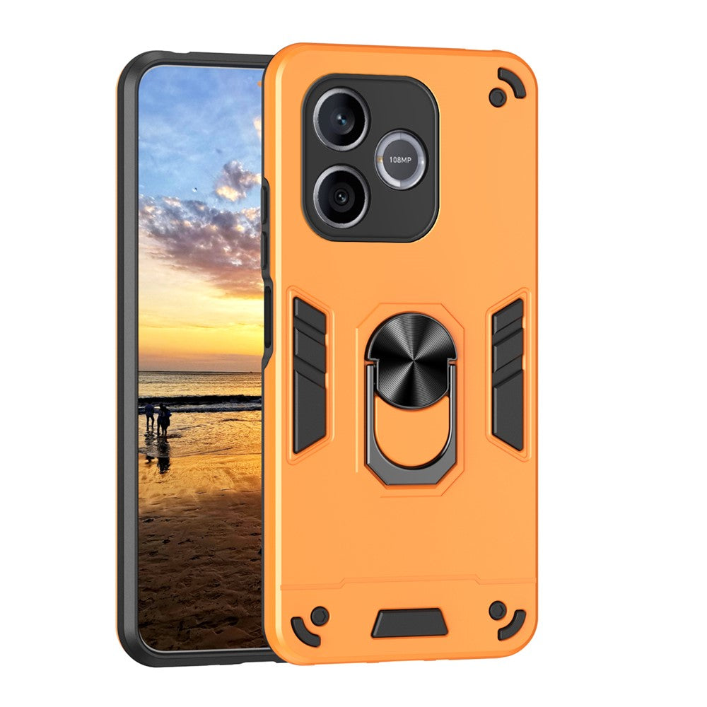 Honor 600 Lite 5G Handyhülle – Aus PC + TPU, mit Fallschutz & Ringständer