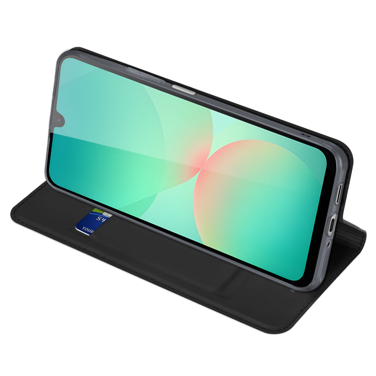 Dux Ducis For Samsung Galaxy A27 5G Case Skin Pro Series Leather Stand Cover Card Holder