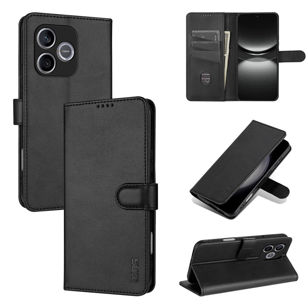 AZNS For Honor 600 Lite 5G Case PU Leather Wallet Phone Cover