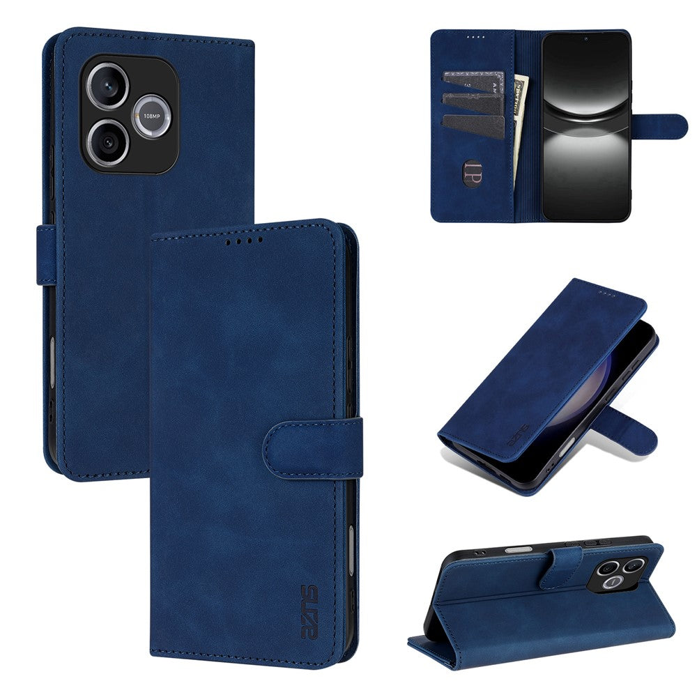 AZNS For Honor 600 Lite 5G Case PU Leather Wallet Phone Cover