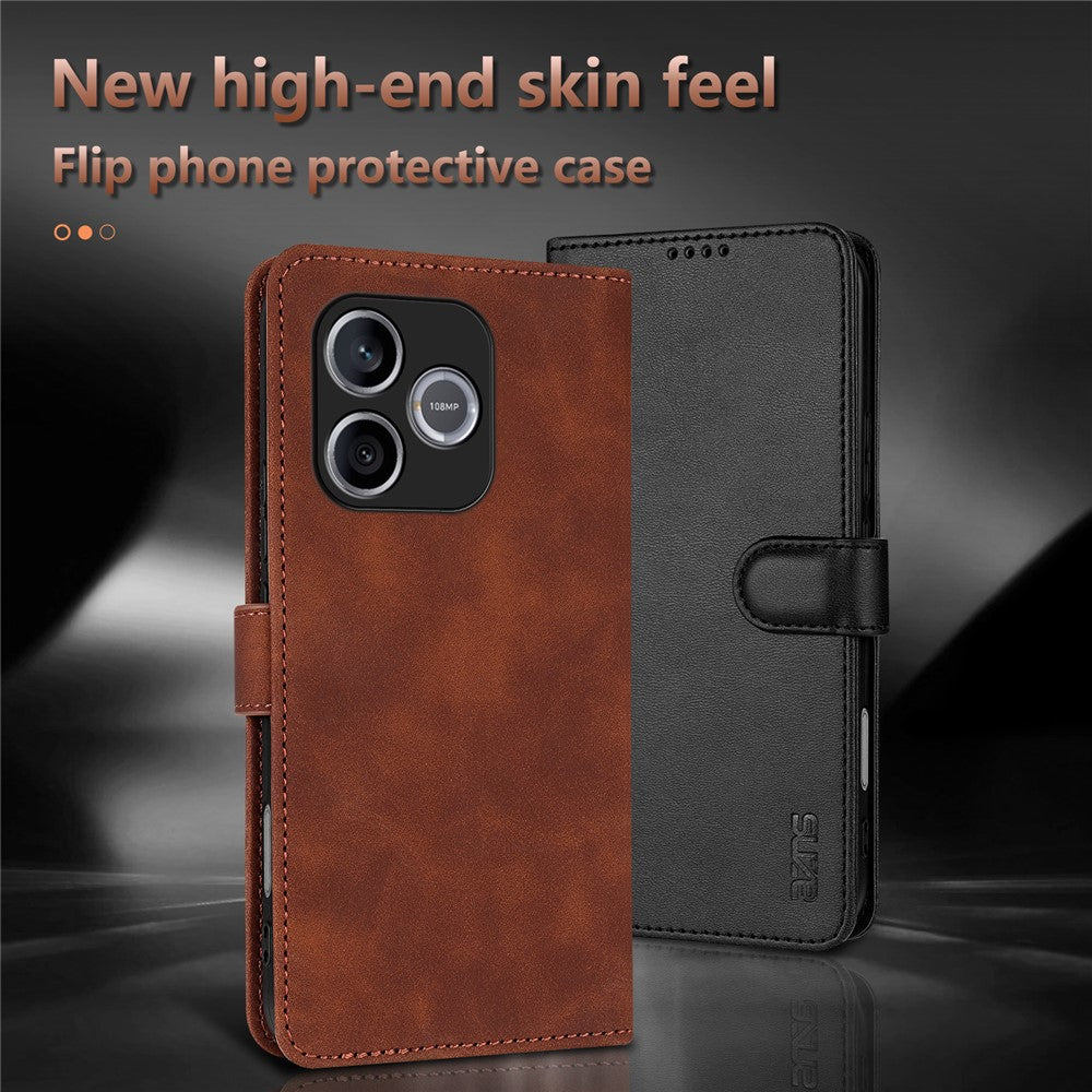 AZNS For Honor 600 Lite 5G Case PU Leather Wallet Phone Cover