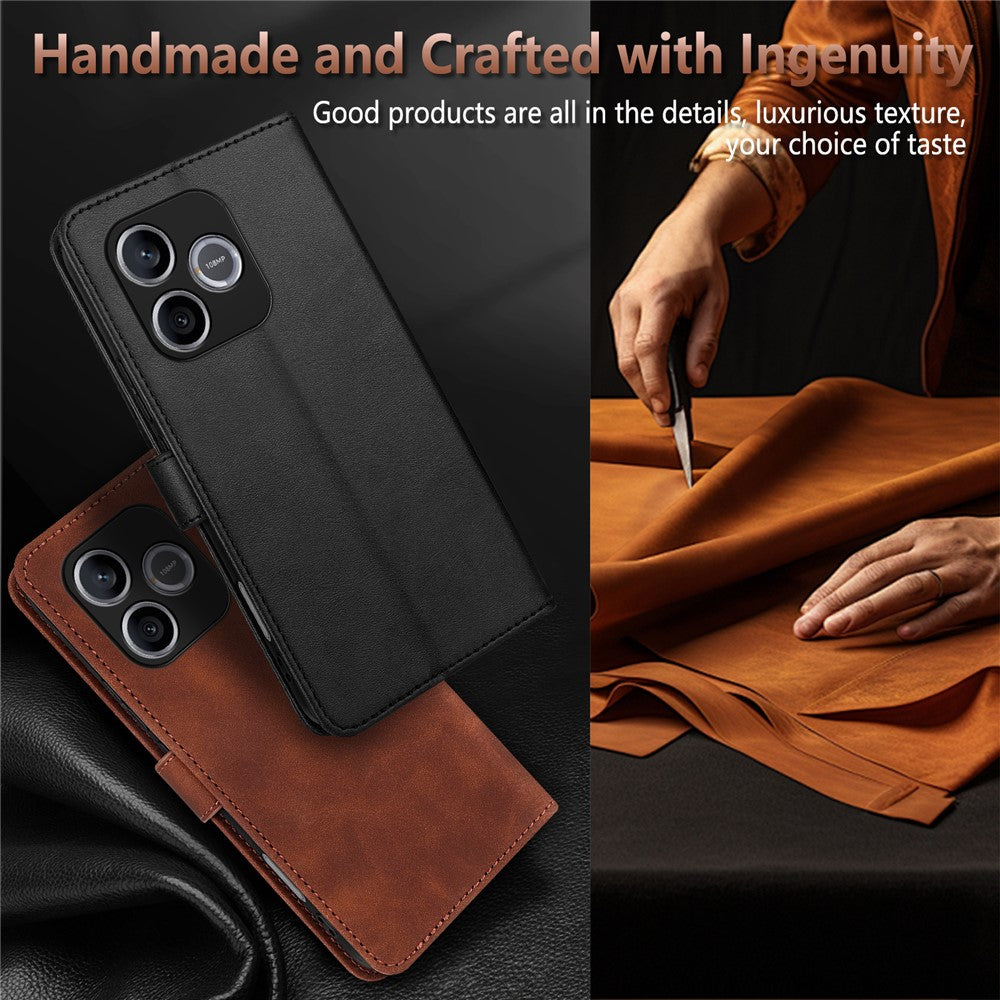 AZNS For Honor 600 Lite 5G Case PU Leather Wallet Phone Cover