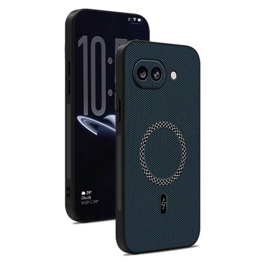 For Google Pixel 10a Case Triangle Texture PU Leather Shockproof Ultra Thin Cover