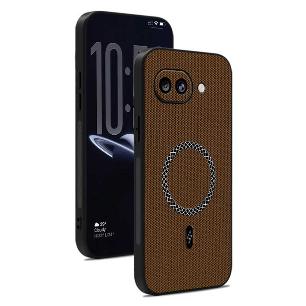 For Google Pixel 10a Case Triangle Texture PU Leather Shockproof Ultra Thin Cover