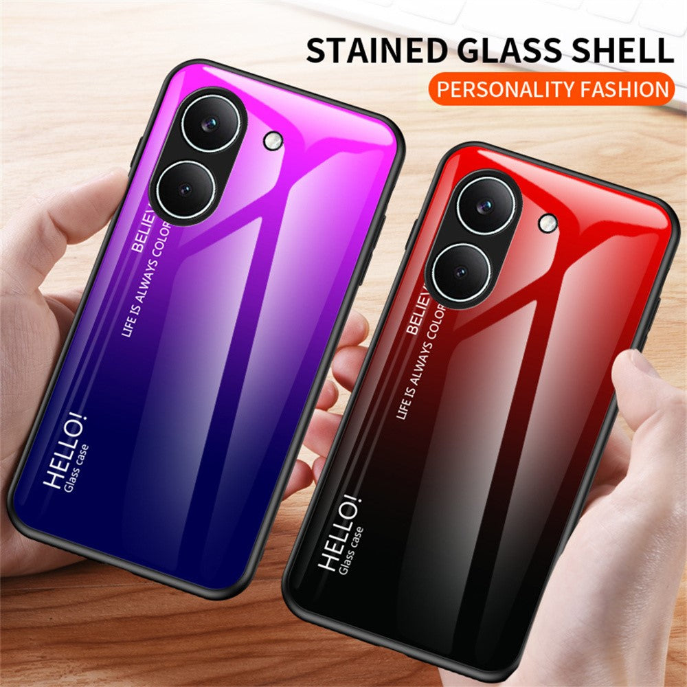 Case For Xiaomi Poco X8 Pro 5G  /  Redmi Turbo 5 5G Anti-Scratch Tempered Glass + PC + TPU Phone Cover