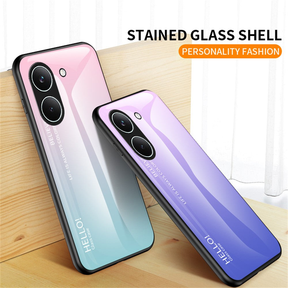 Case For Xiaomi Poco X8 Pro 5G  /  Redmi Turbo 5 5G Anti-Scratch Tempered Glass + PC + TPU Phone Cover