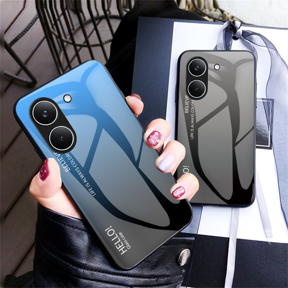 Case For Xiaomi Poco X8 Pro 5G  /  Redmi Turbo 5 5G Anti-Scratch Tempered Glass + PC + TPU Phone Cover