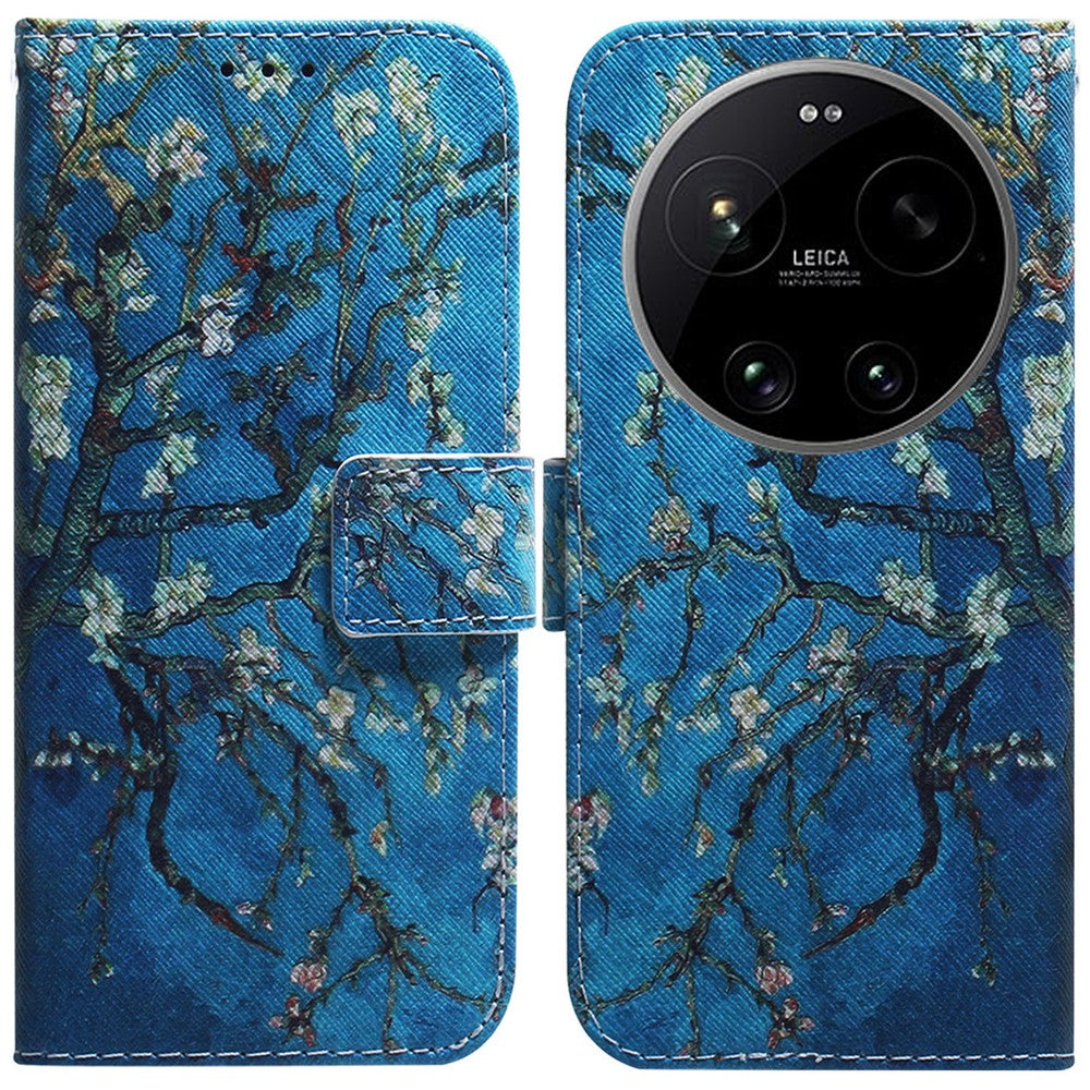 For Xiaomi 17 Ultra 5G Wallet Case Pattern Print Leather Phone Cover