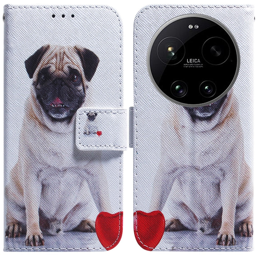 For Xiaomi 17 Ultra 5G Wallet Case Pattern Print Leather Phone Cover