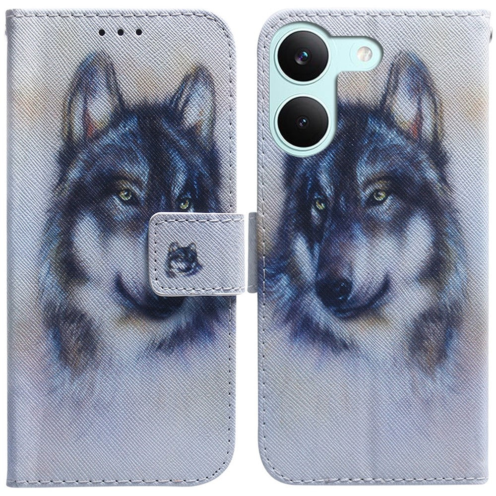 For Xiaomi Poco X8 Pro 5G / Redmi Turbo 5 5G Wallet Case Pattern Print Leather Phone Cover