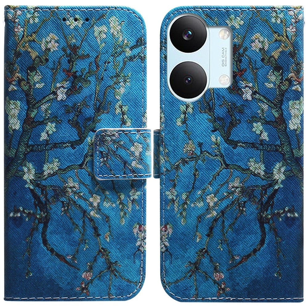For Xiaomi Poco X8 Pro Max 5G / Redmi Turbo 5 Max 5G Wallet Case Pattern Print Leather Phone Cover