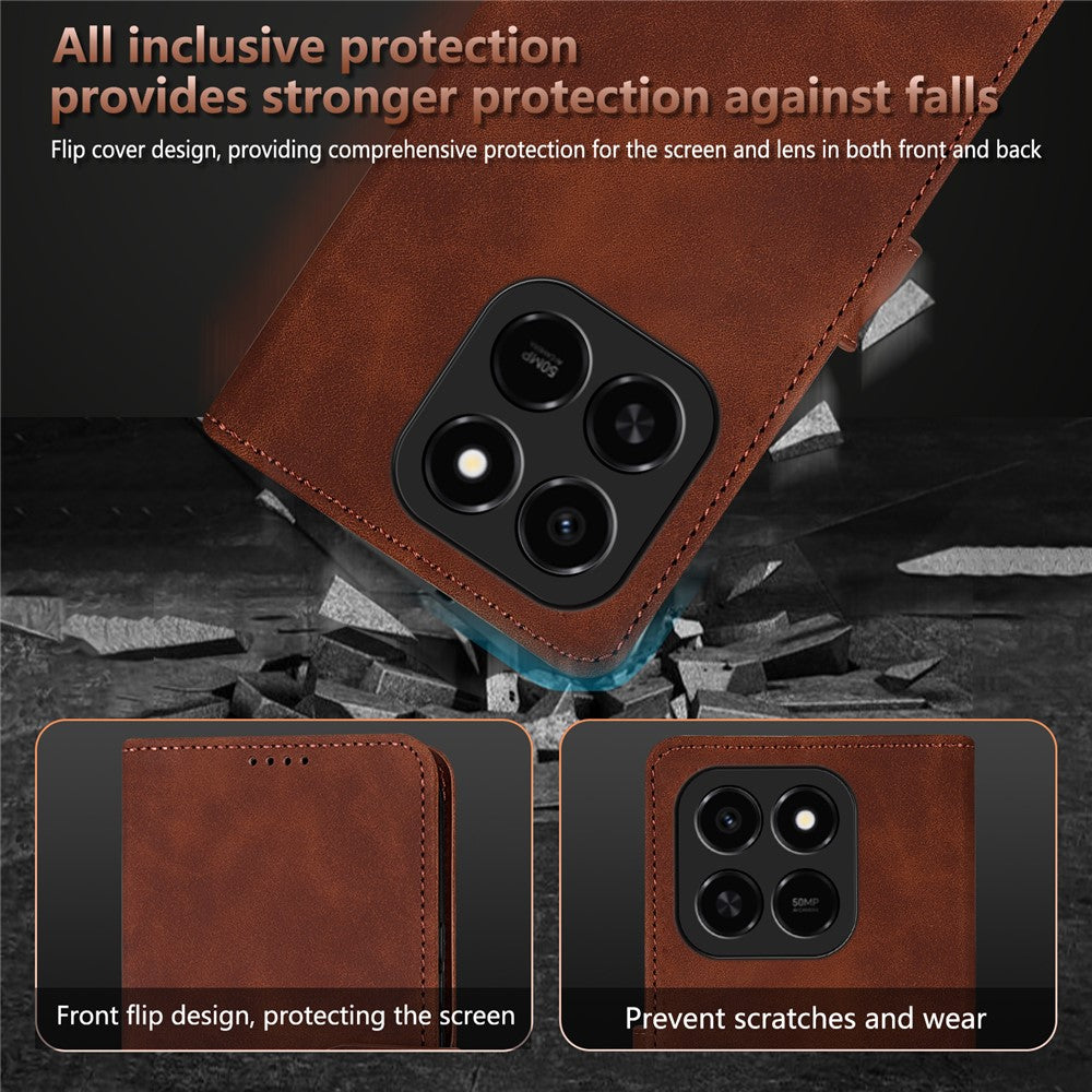 AZNS Case For Honor 400 Smart 5G  /  400 Smart 4G  /  X7d 4G  /  Play10T 5G  /  Play 80 Pro 5G PU Leather Wallet Phone Cover