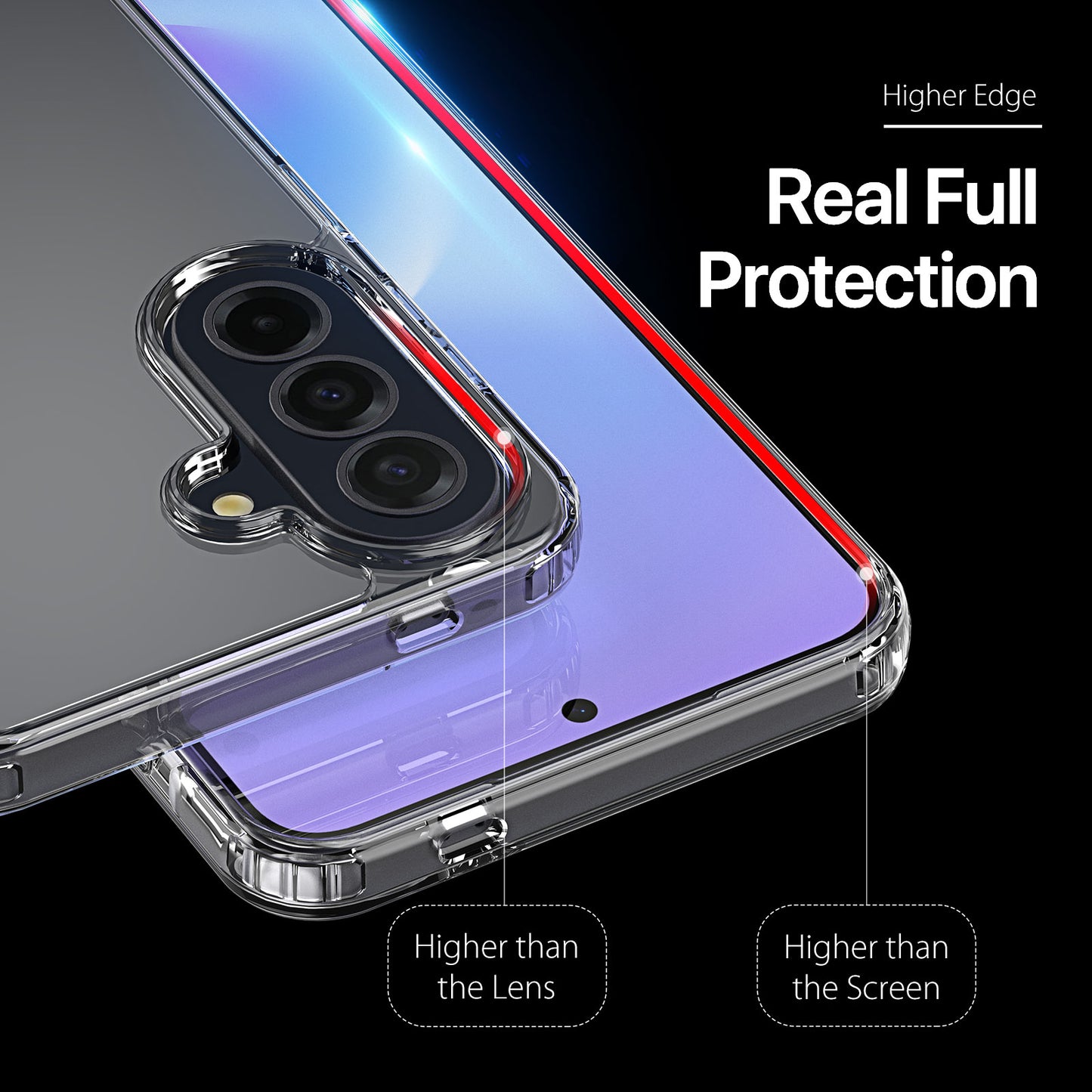 Dux Ducis for Samsung Galaxy A57 5G DUX DUCIS Clin Series Clear Phone Case TPU + PC Anti-drop Back Cover
