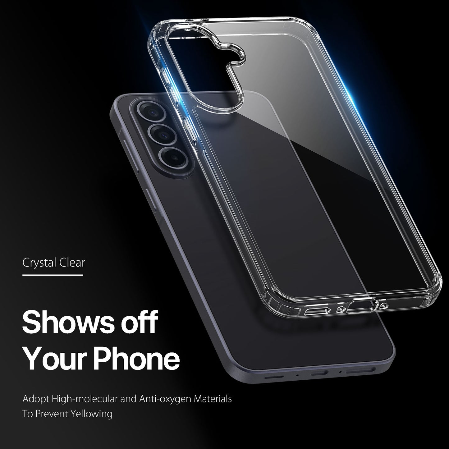 Dux Ducis for Samsung Galaxy A37 5G DUX DUCIS Clin Series Clear Phone Case TPU + PC Anti-drop Back Cover