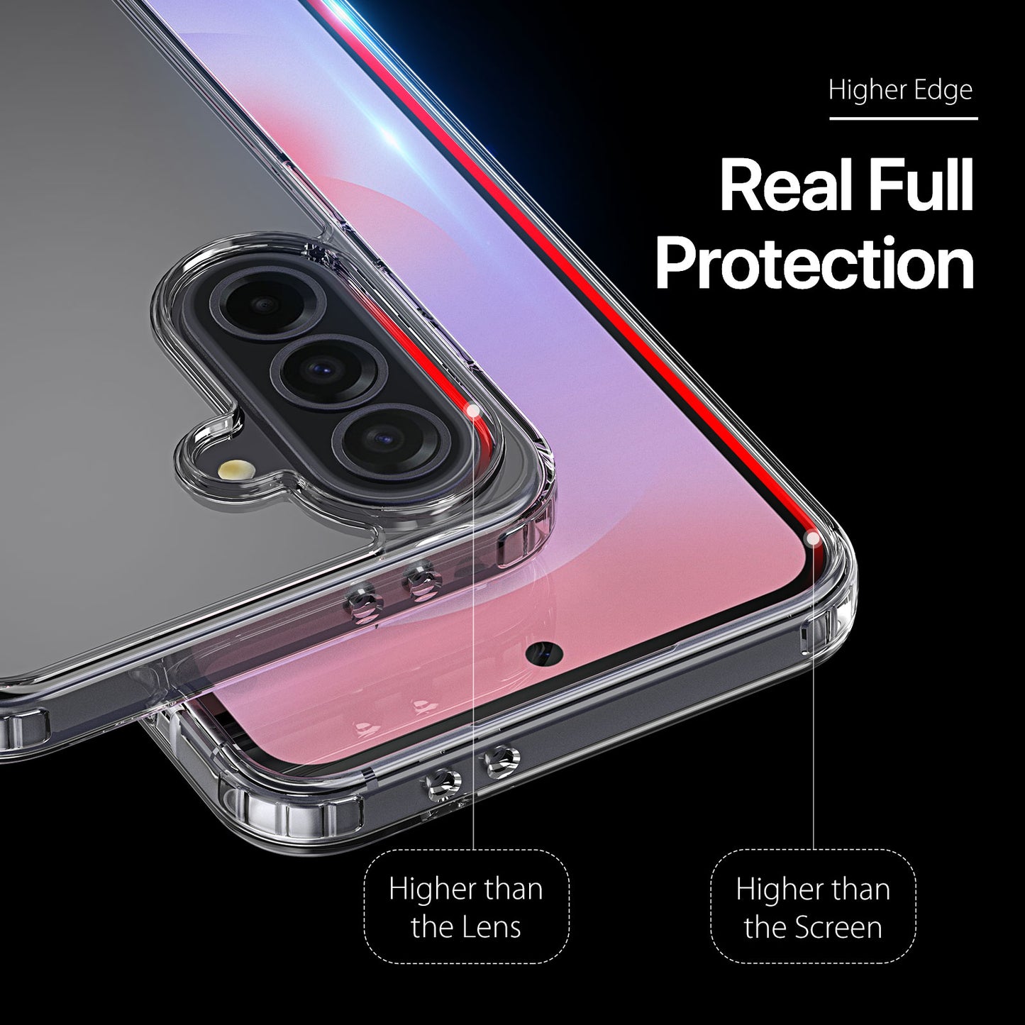 Dux Ducis for Samsung Galaxy A37 5G DUX DUCIS Clin Series Clear Phone Case TPU + PC Anti-drop Back Cover