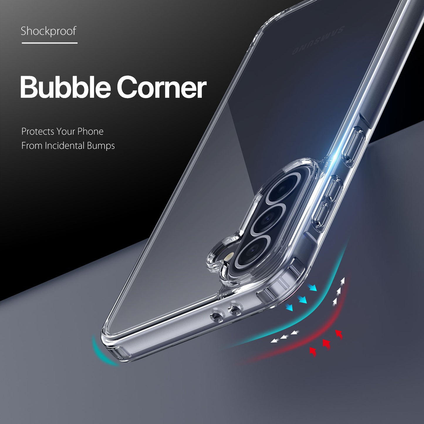 Dux Ducis for Samsung Galaxy A37 5G DUX DUCIS Clin Series Clear Phone Case TPU + PC Anti-drop Back Cover