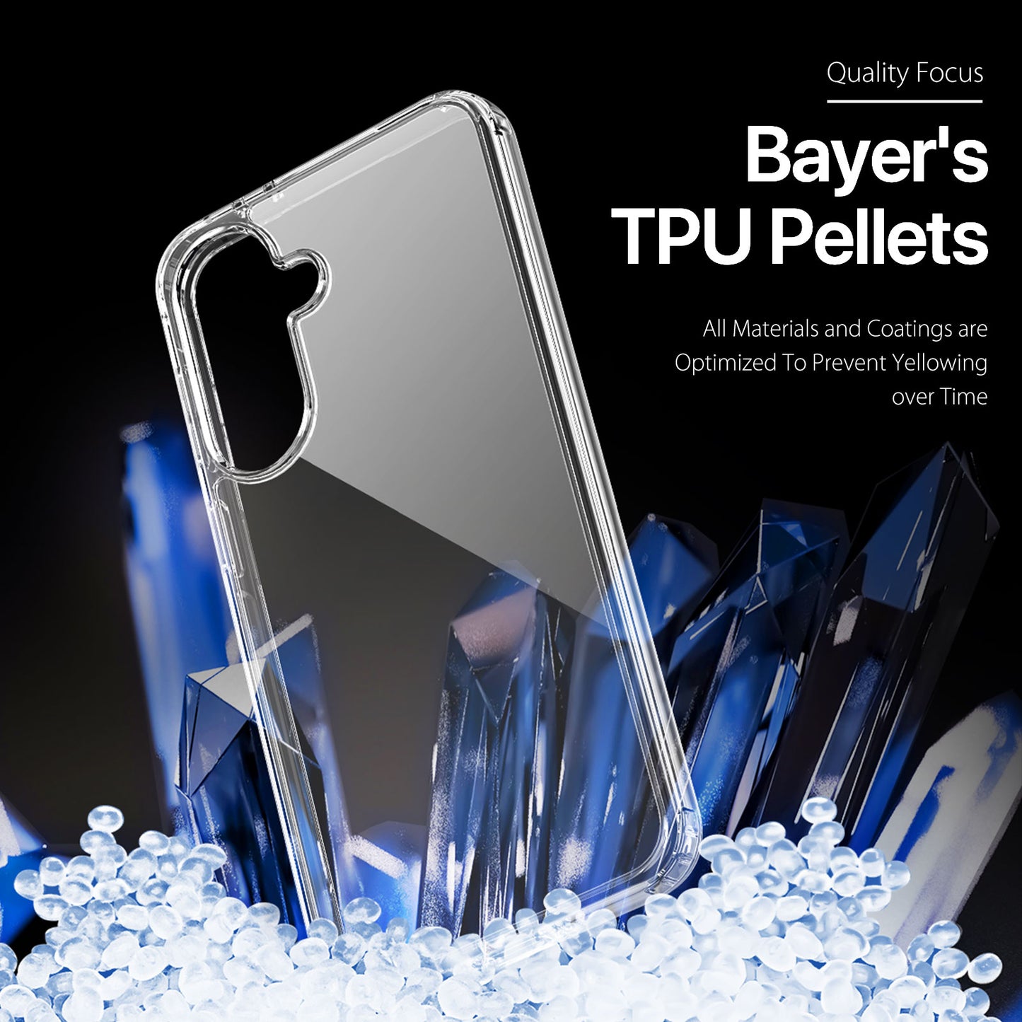 Dux Ducis for Samsung Galaxy A37 5G DUX DUCIS Clin Series Clear Phone Case TPU + PC Anti-drop Back Cover