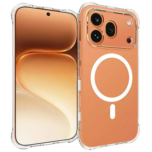 Honor 600 Pro 5G Handyhülle – WANLONFENG TM1-Serie 2,0 mm magnetisches Gehäuse, transparente TPU