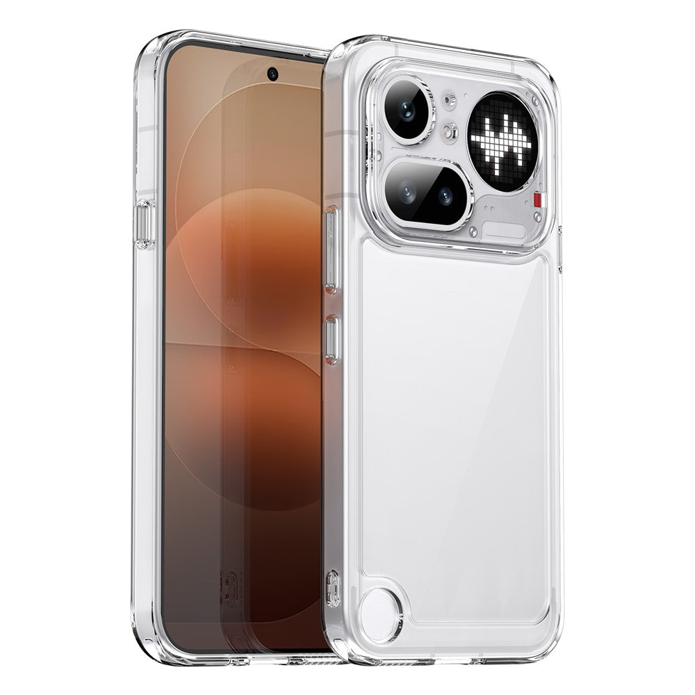 Nothing Phone (4a) Pro Transparente Handyhülle – Stoßfeste Rückseite, aus TPU & Acryl