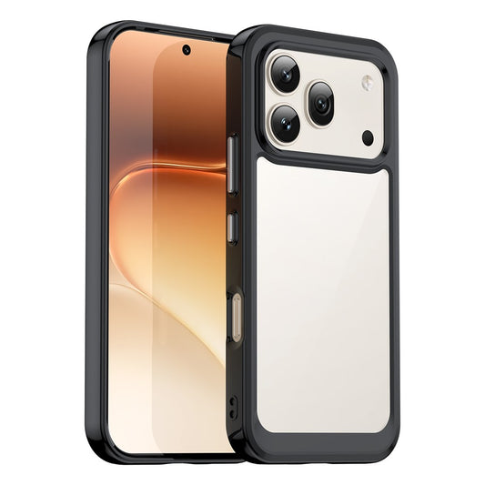 Honor 600 5G  /  600 Pro 5G Transparente Handyhülle – Stoßfeste Rückseite, aus TPU & Acryl