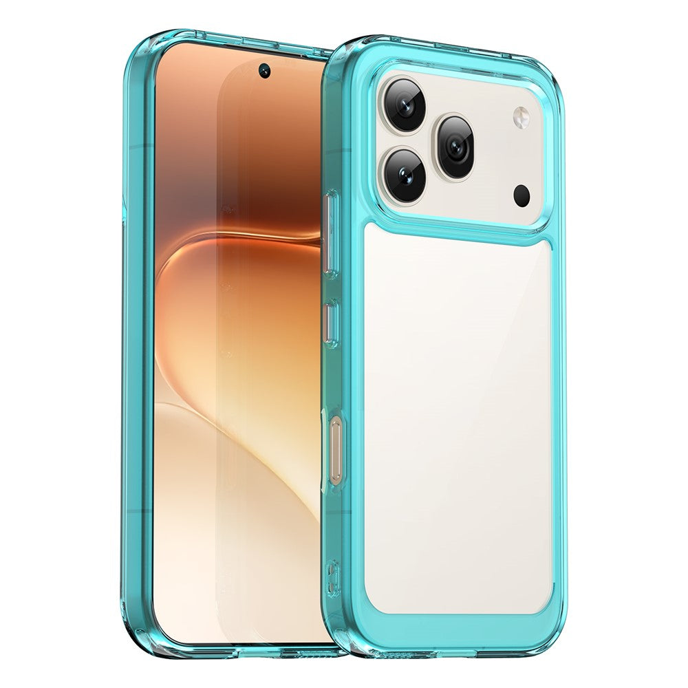Honor 600 5G  /  600 Pro 5G Transparente Handyhülle – Stoßfeste Rückseite, aus TPU & Acryl