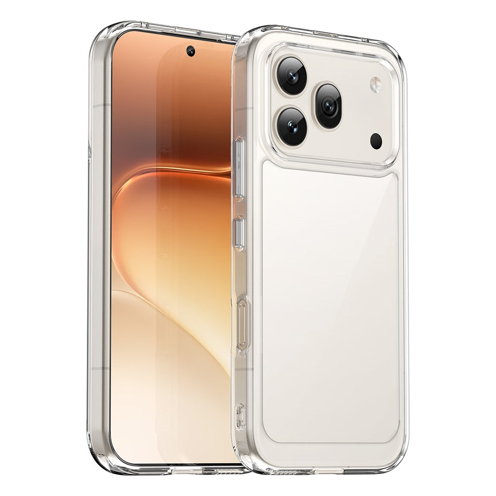 Honor 600 5G  /  600 Pro 5G Transparente Handyhülle – Stoßfeste Rückseite, aus TPU & Acryl