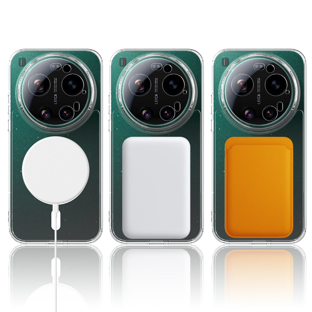 Xiaomi 17 Ultra 5G – Magnetische transparente Handyhülle aus Acryl und TPU