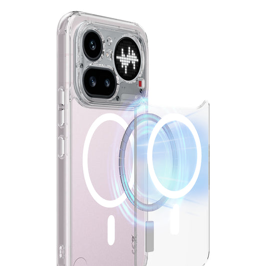 Nothing Phone (4a) Pro Transparente Handyhülle – Magnetisch, aus TPU- & Acryl-Rückseite