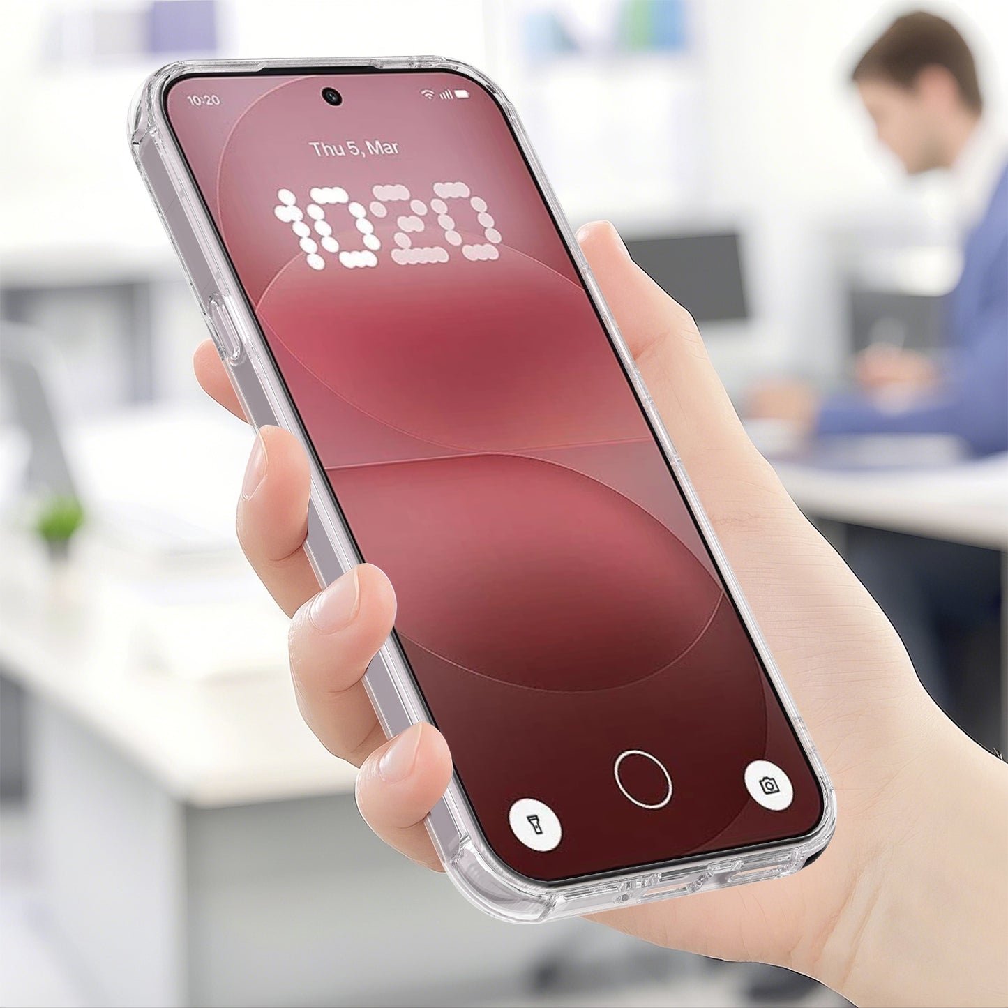 Nothing Phone (4a) Pro Transparente Handyhülle – Magnetisch, aus TPU- & Acryl-Rückseite