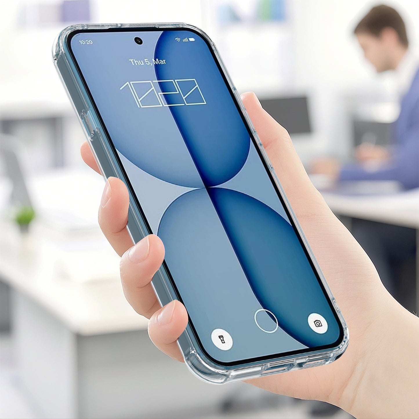 Nothing Phone (4a) Transparente Handyhülle – Magnetisch, aus TPU- & Acryl-Rückseite