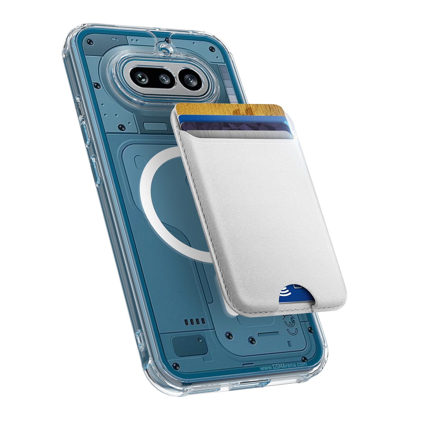 Nothing Phone (4a) Transparente Handyhülle – Magnetisch, aus TPU- & Acryl-Rückseite