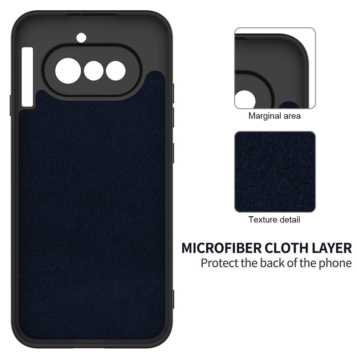 For Nothing Phone (4a) Liquid Silicone Case Phone Back Cover with Hand Strap